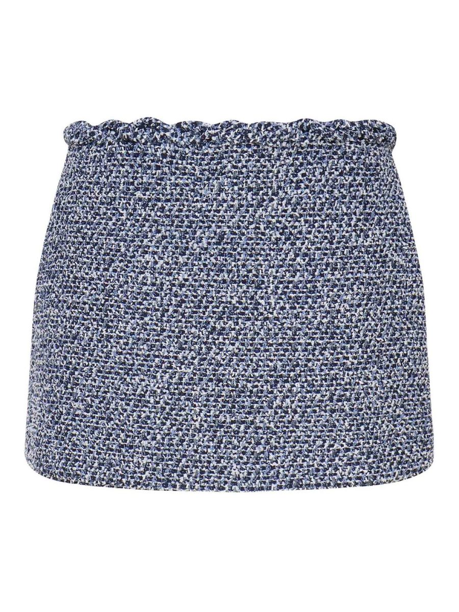Valentino Garavani Jupe Midi - Bleu