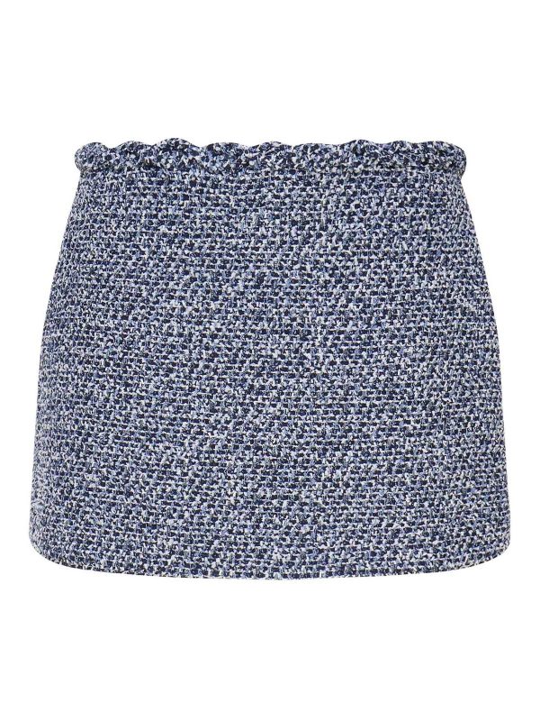 Valentino Garavani Jupe Midi - Bleu
