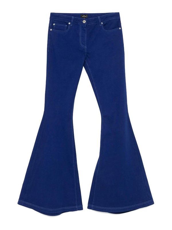 Etro Jean Bootcut - Bleu