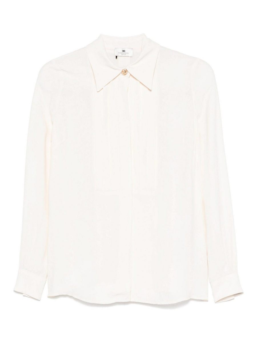 Elisabetta Franchi Chemise - Crème
