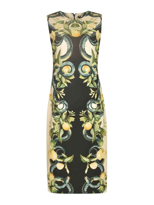 Roberto Cavalli Robe Au Genou - Noir