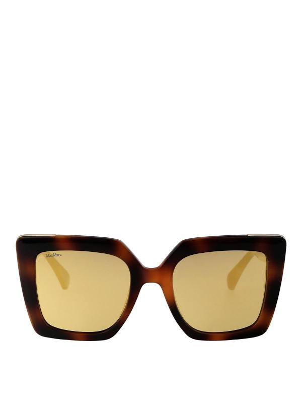 Max Mara Lunettes De Soleil - Marron