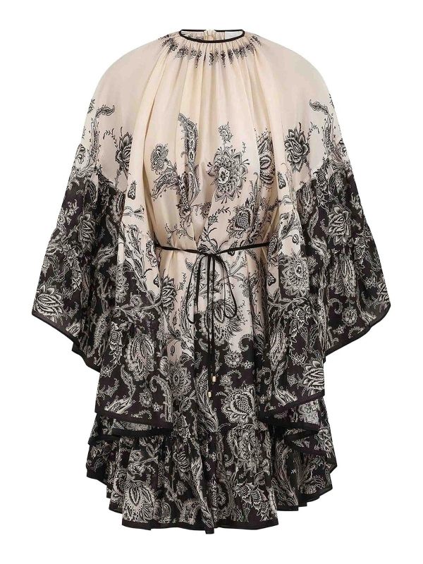 Zimmermann Robe Courte - Beige