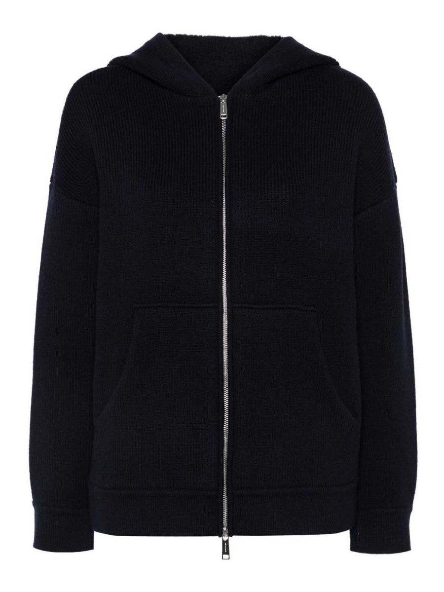 Self Portrait Sweat-Shirts - Bleu Foncé