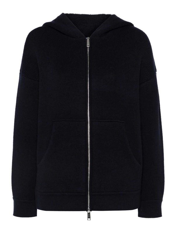 Self Portrait Sweat-Shirts - Bleu Foncé