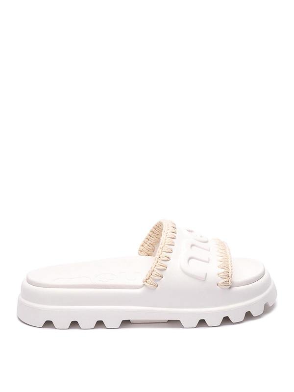 Mou Tongs - Blanc