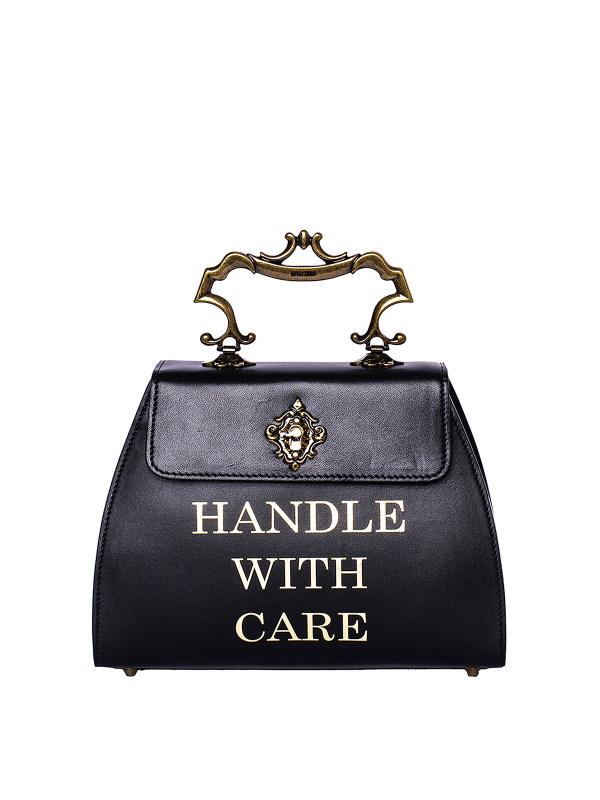 Moschino Sac Porté Épaule - Noir