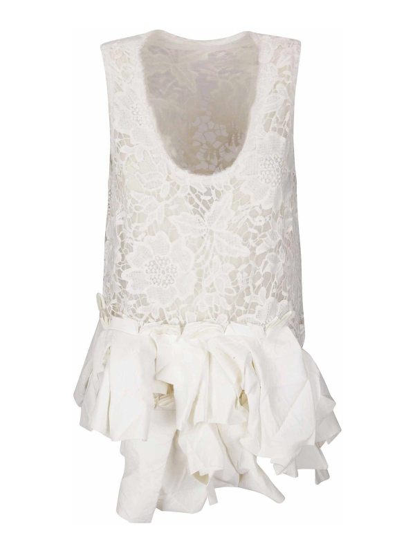 Comme Des Garcons Blouse - Blanc