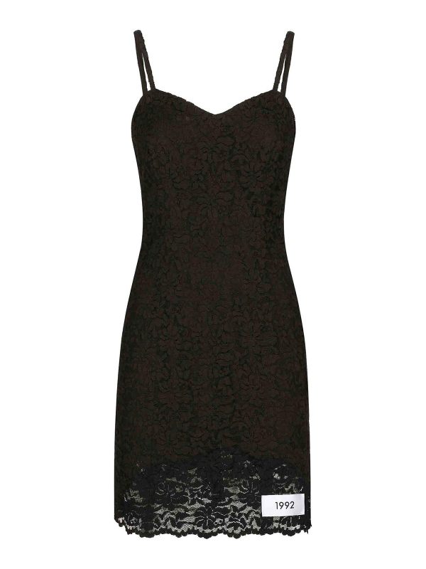 Dolce & Gabbana Robe Courte - Noir