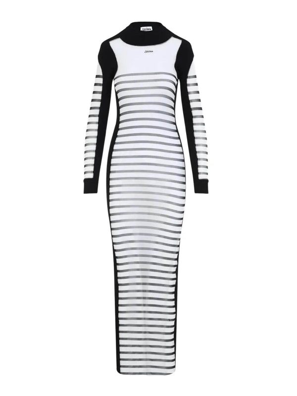 Jean Paul Gaultier Maxi Robe - Blanc