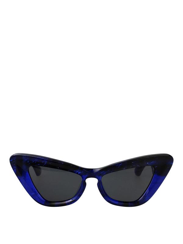 Burberry Lunettes De Soleil - Bleu