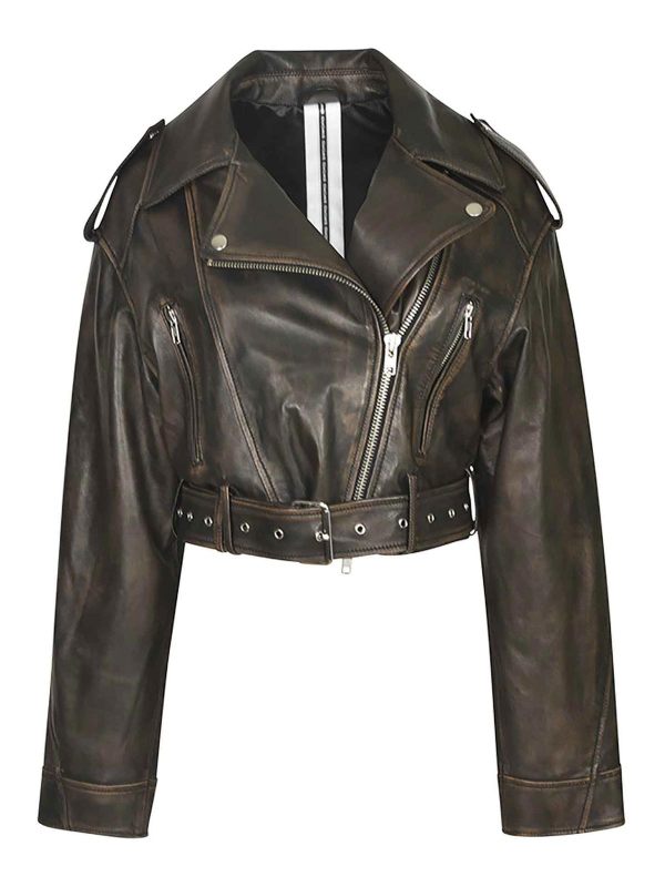 S. W.O. R.D 6.6.44 Manteau Court - Noir