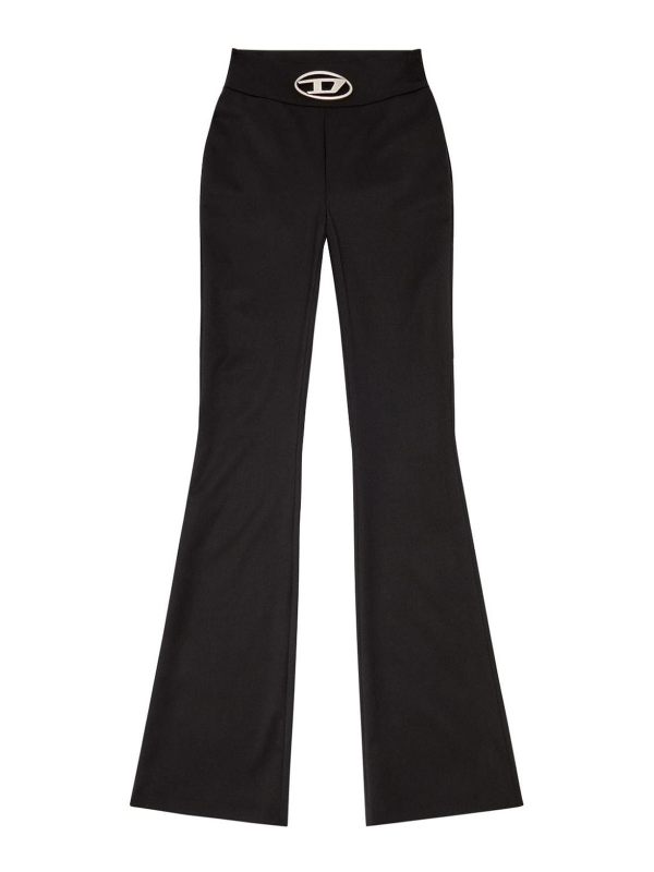 Diesel Pantalon Couturier - Noir