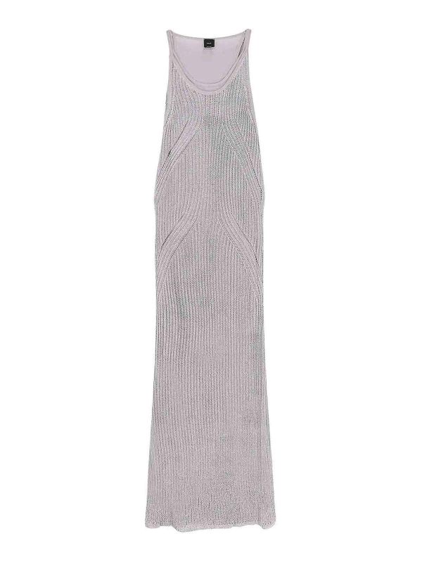 Pinko Robe Au Genou - Gris