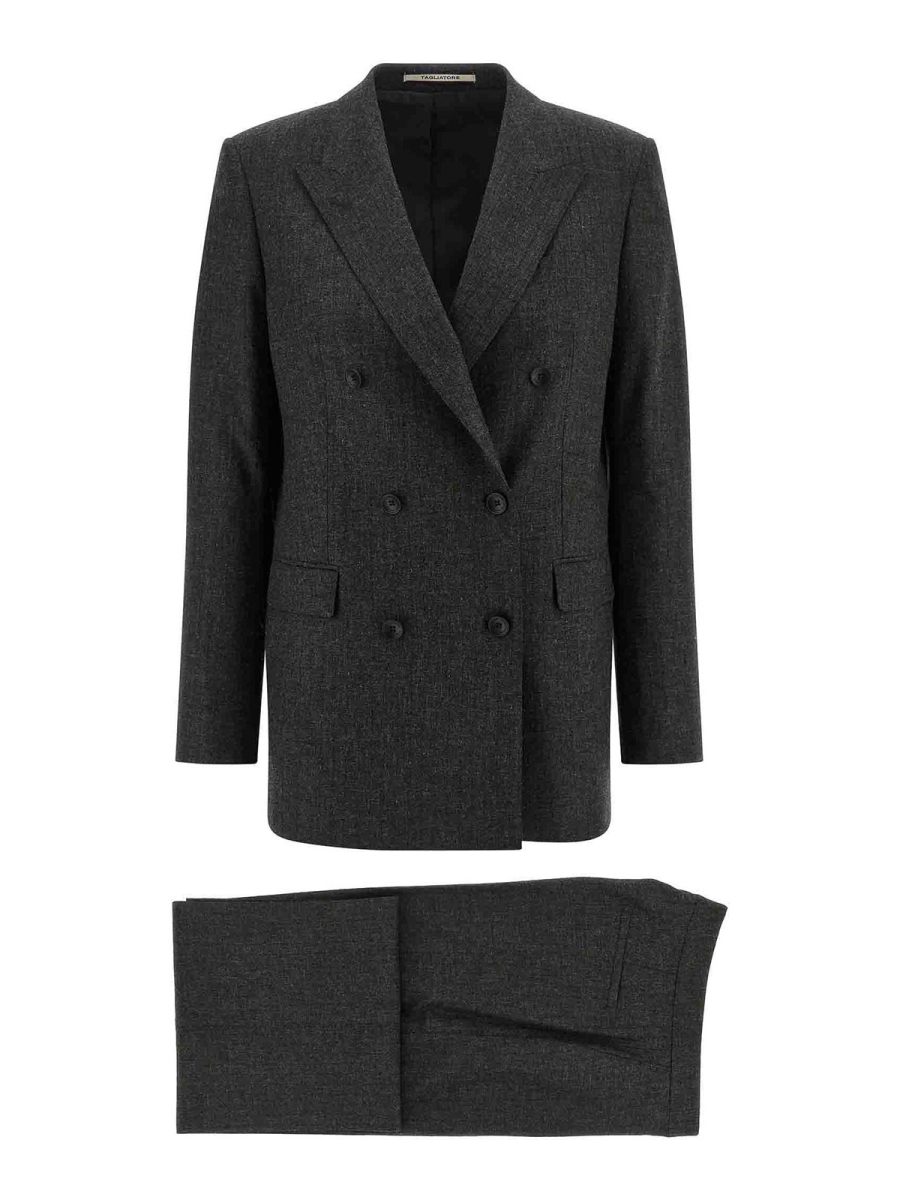 Tagliatore Robe Au Genou - Gris