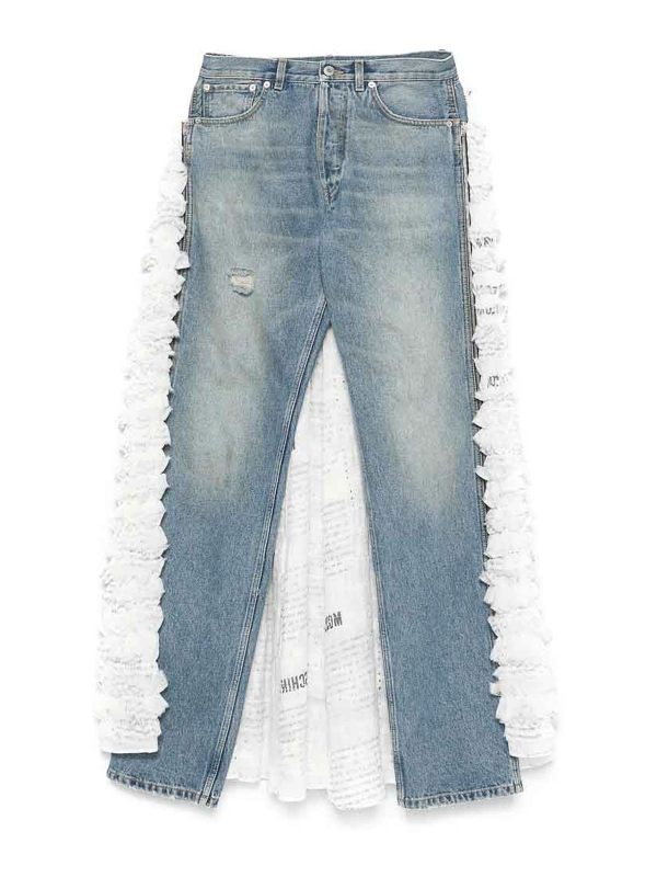 Moschino Jean Droit - Bleu