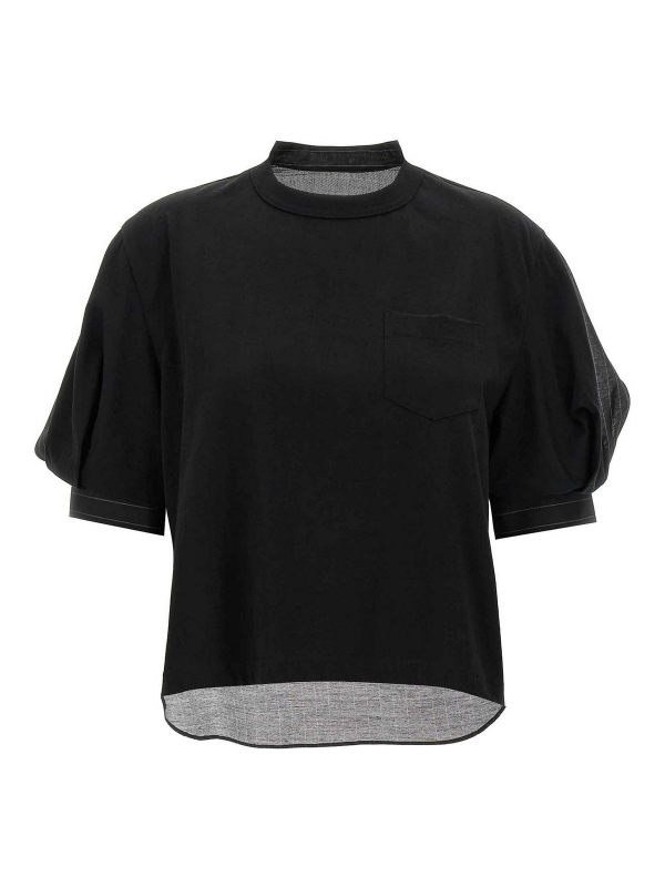 Sacai T-Shirt - Noir