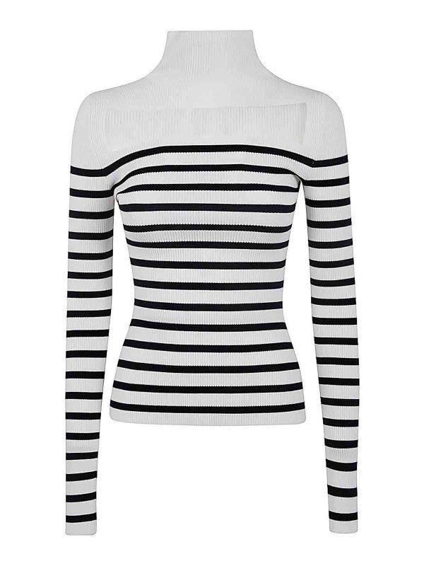 Jean Paul Gaultier Pull Col Rond - Blanc