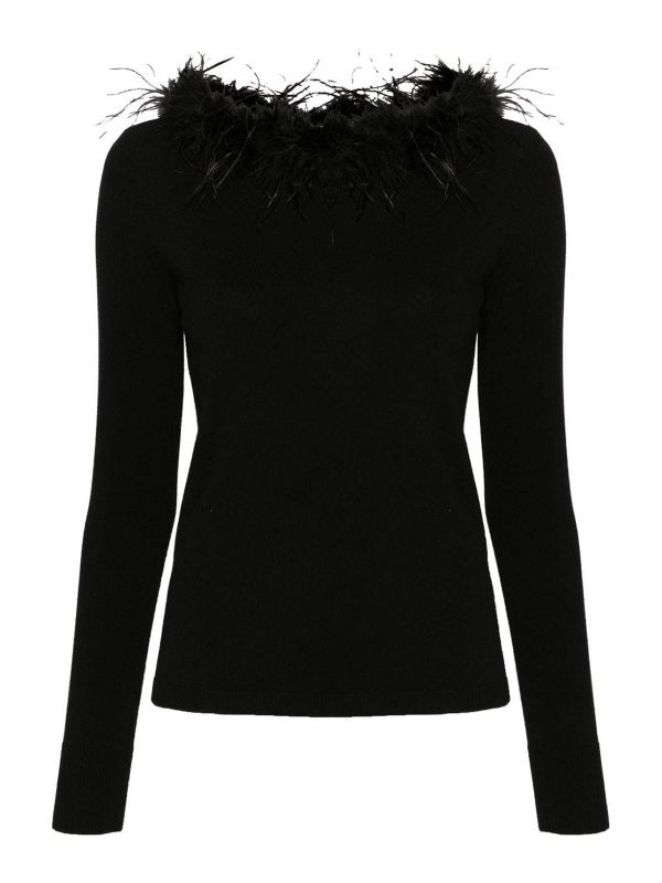 Twinset Pull Col Rond - Noir