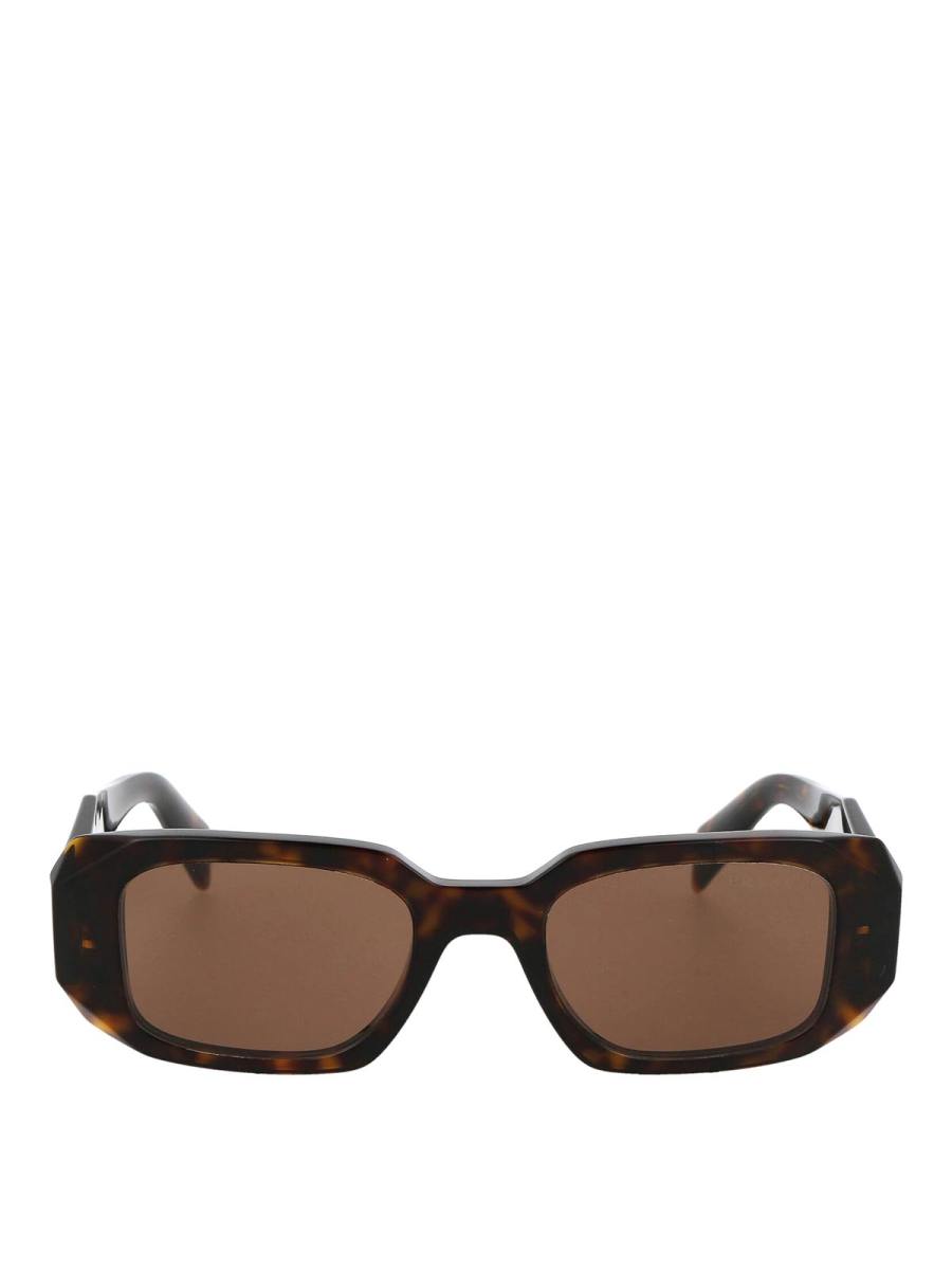 Prada Lunettes De Soleil - Marron