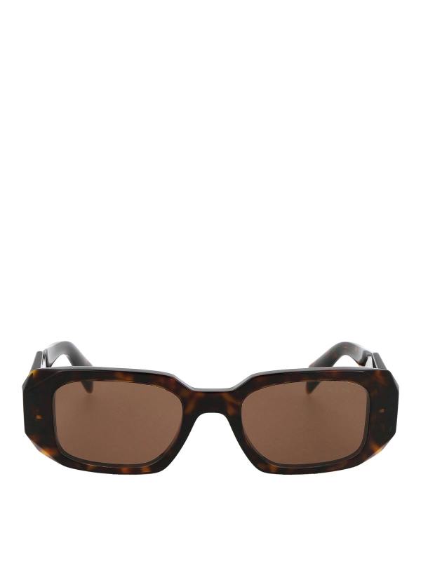 Prada Lunettes De Soleil - Marron