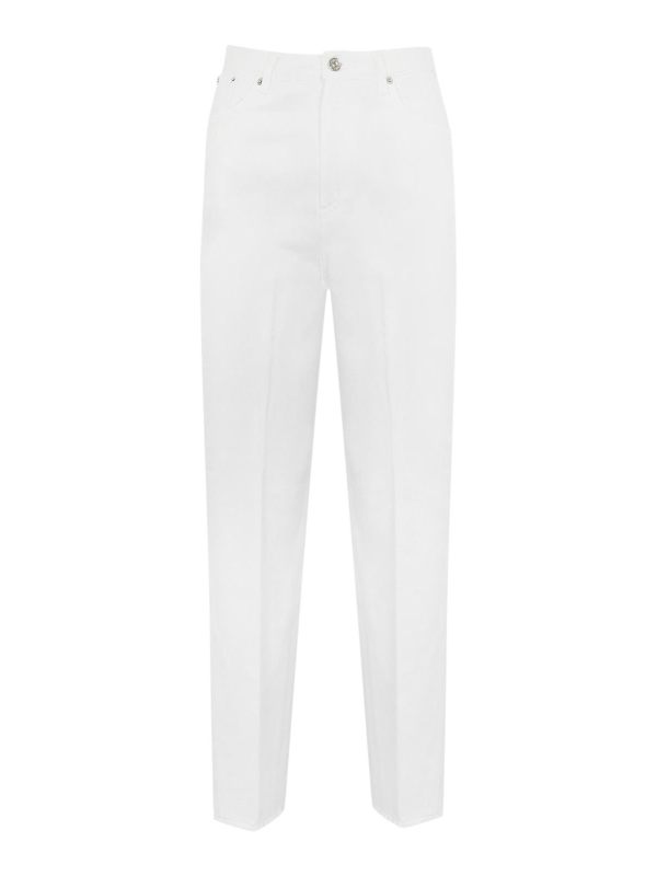 Dondup Pantalons Décontractés - Blanc