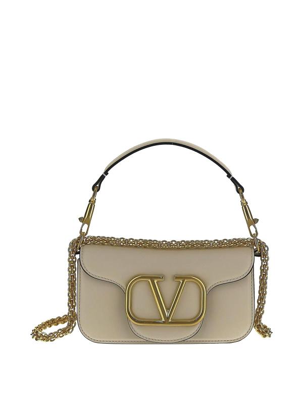 Valentino Garavani Sac Bandoulière - Blanc