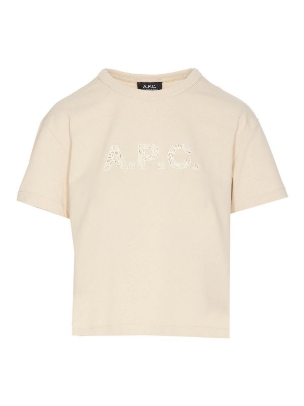 A. P.C. T-Shirt - Beige