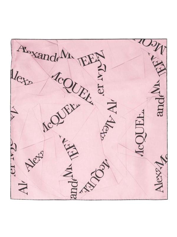 Alexander Mcqueen Écharpe - Couleur Chair