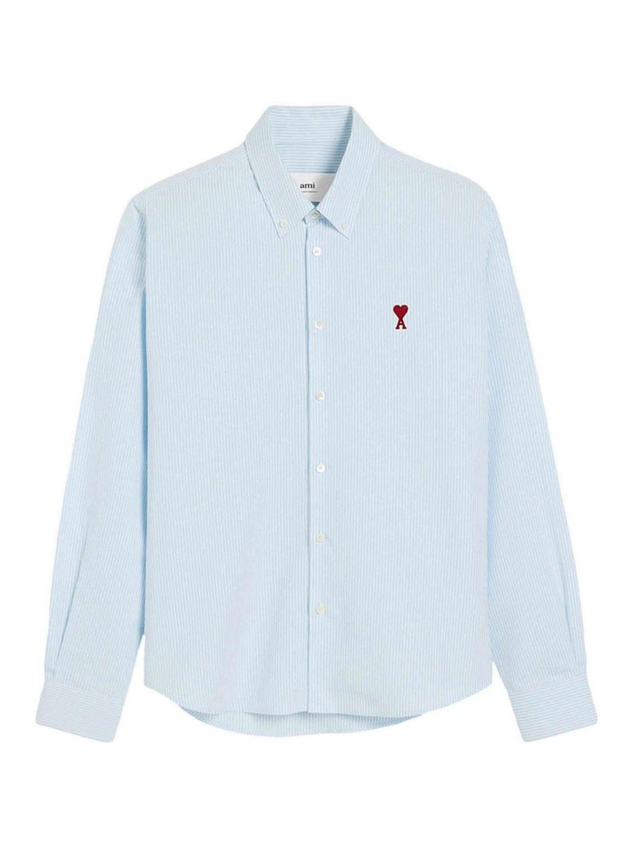 Ami Paris Chemise - Bleu