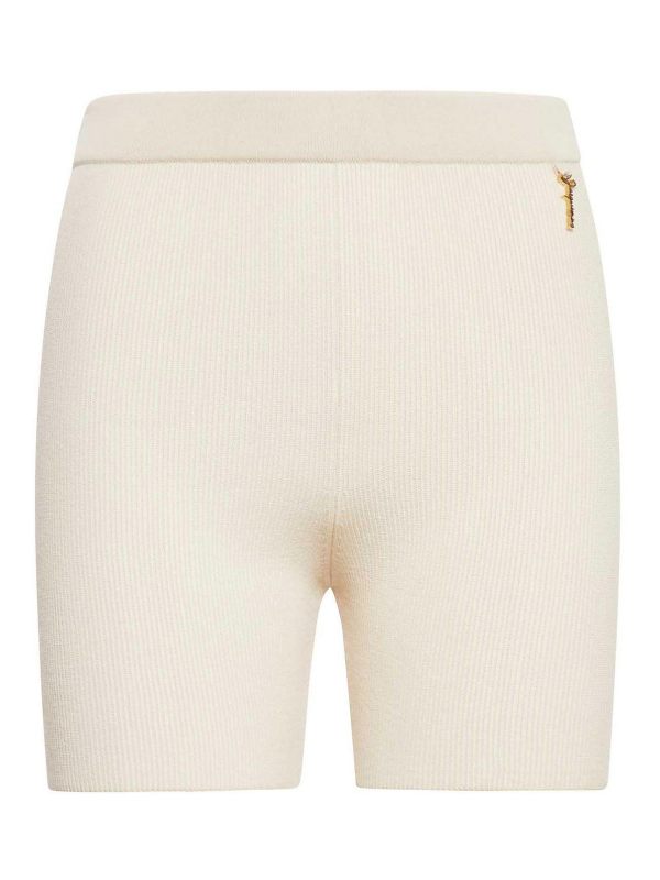 Jacquemus Pull Col Rond - Beige Clair