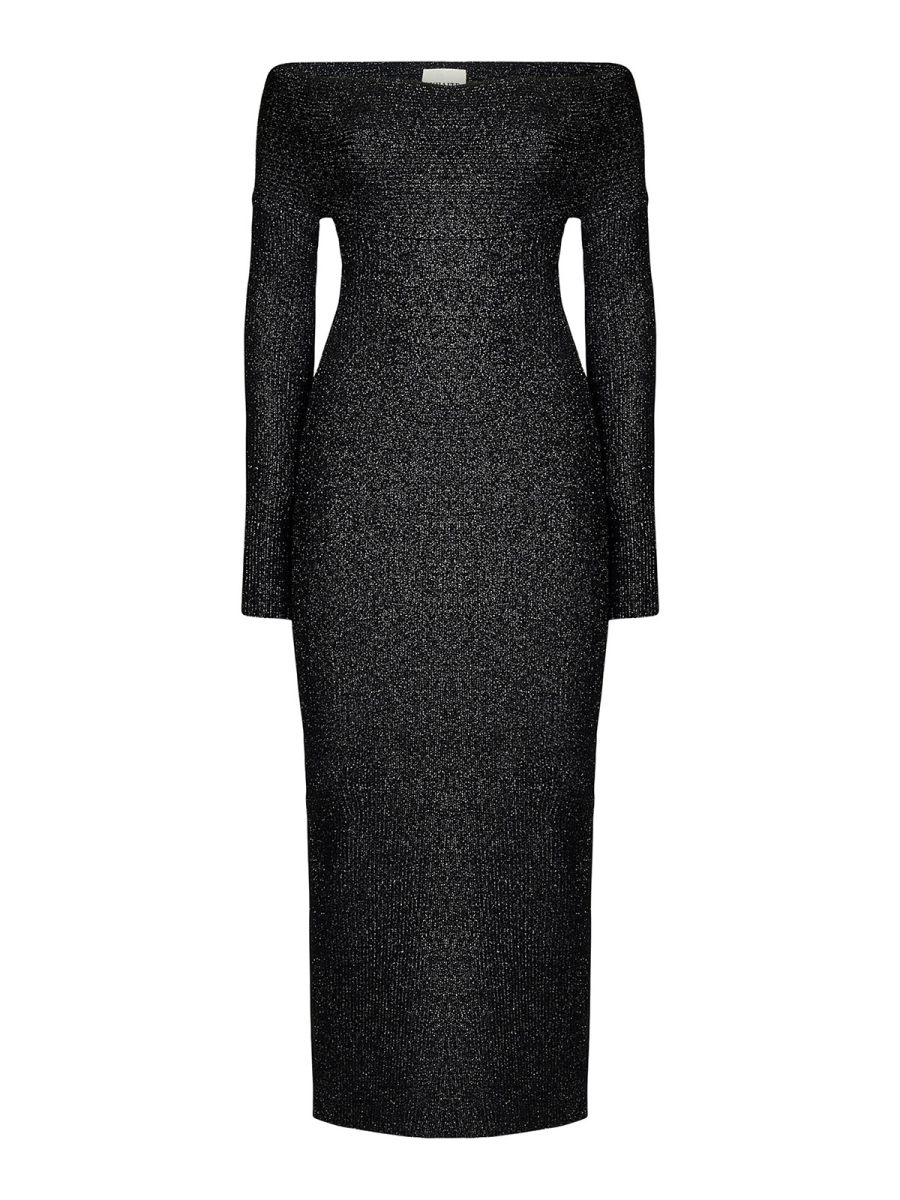 Khaite Robe Au Genou - Noir