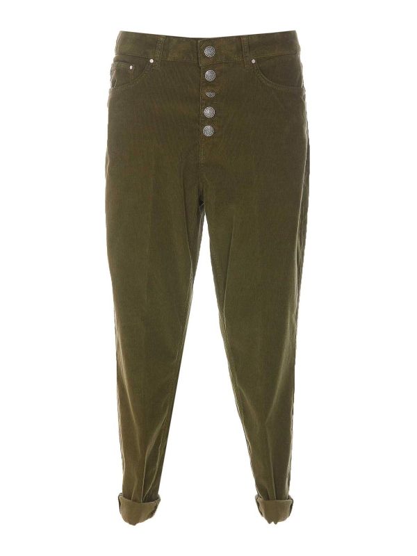 Dondup Pantalons Décontractés - Vert