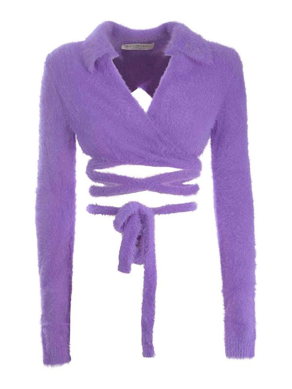 Philosophy di Lorenzo Serafini Chemise - Violet