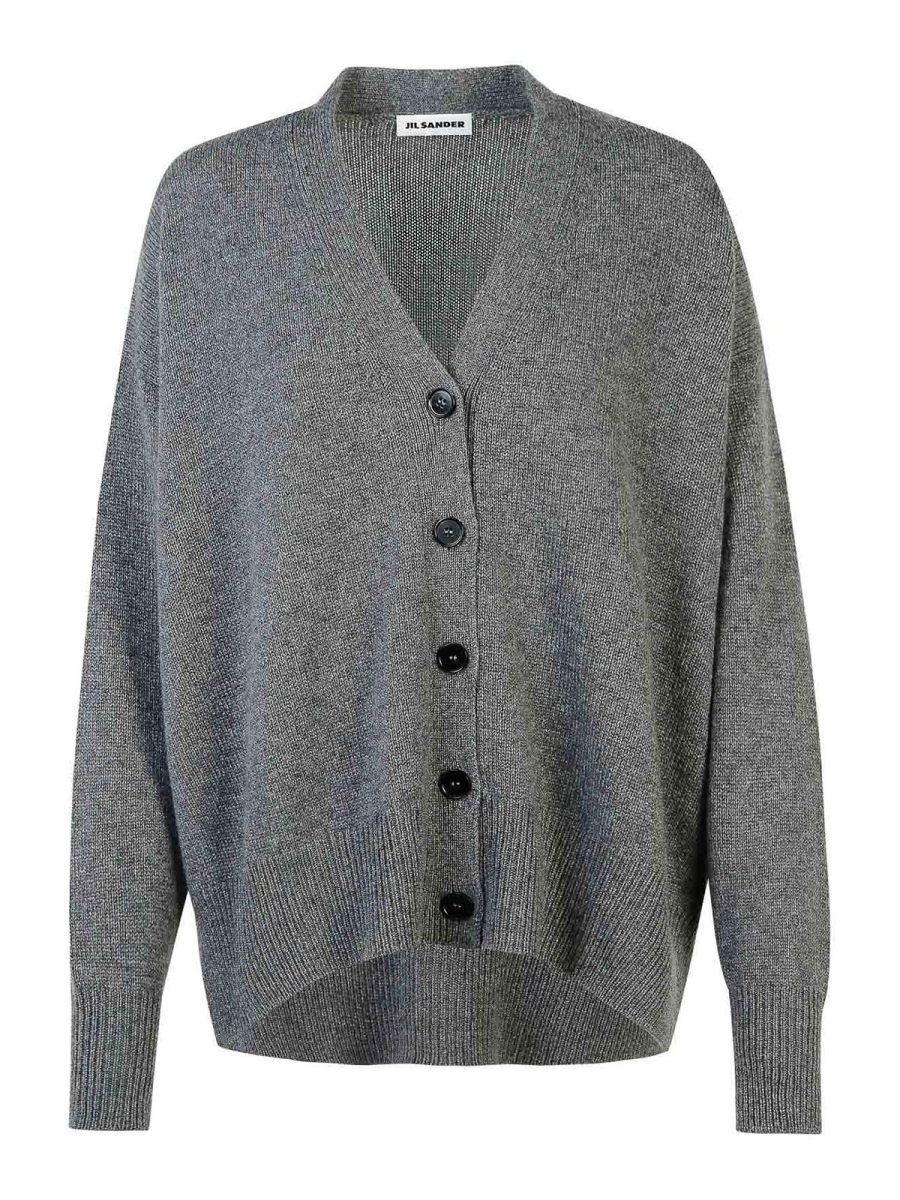 Jil Sander Cardigan - Gris