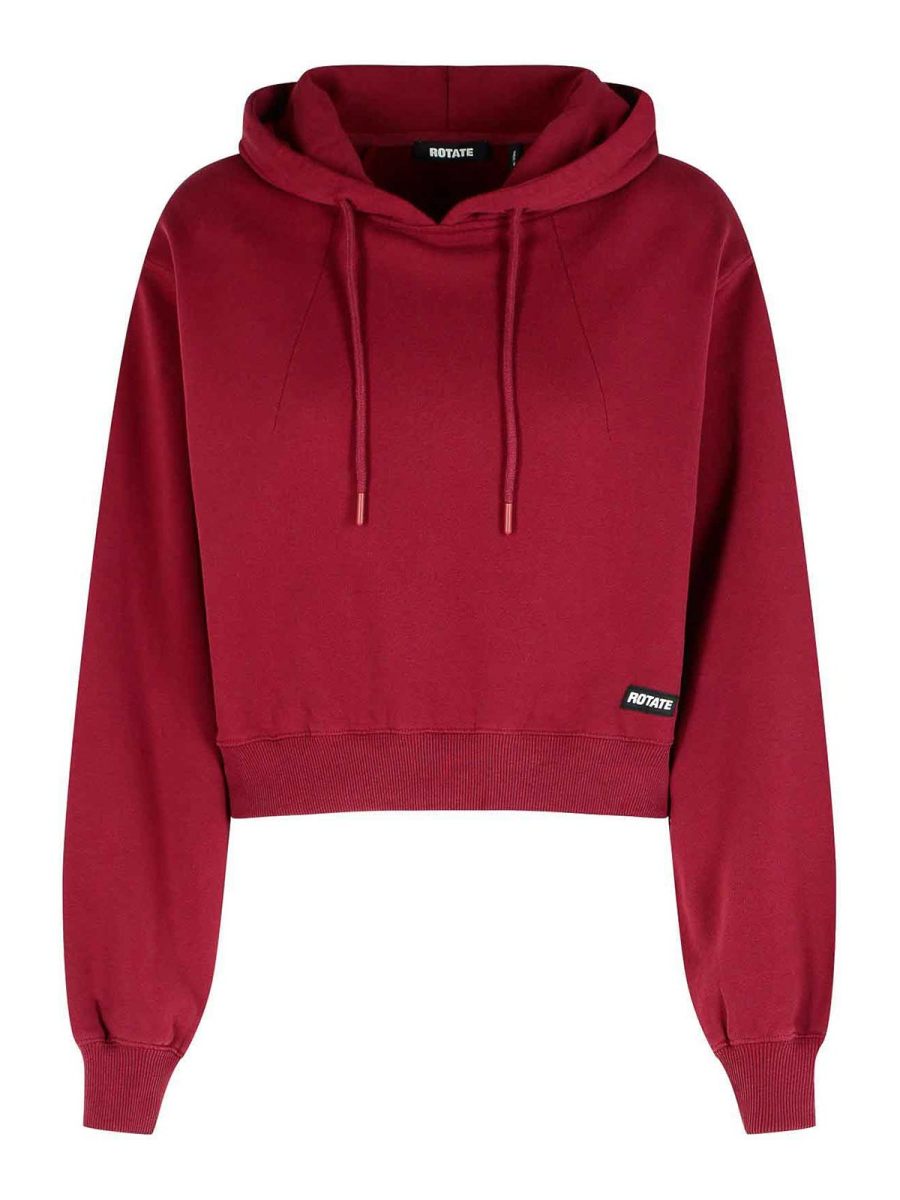 Rotate Birger Christensen Sweat-Shirts - Rouge Brun