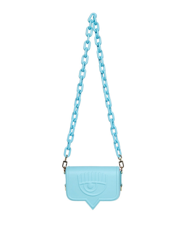 Chiara Ferragni Sac Bandoulière - Bleu Clair