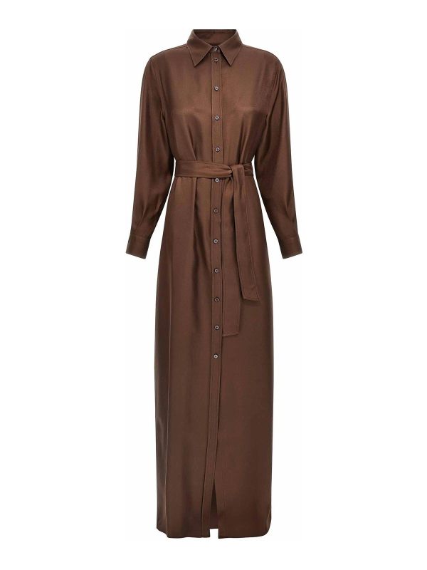Tom Ford Robe Au Genou - Marron