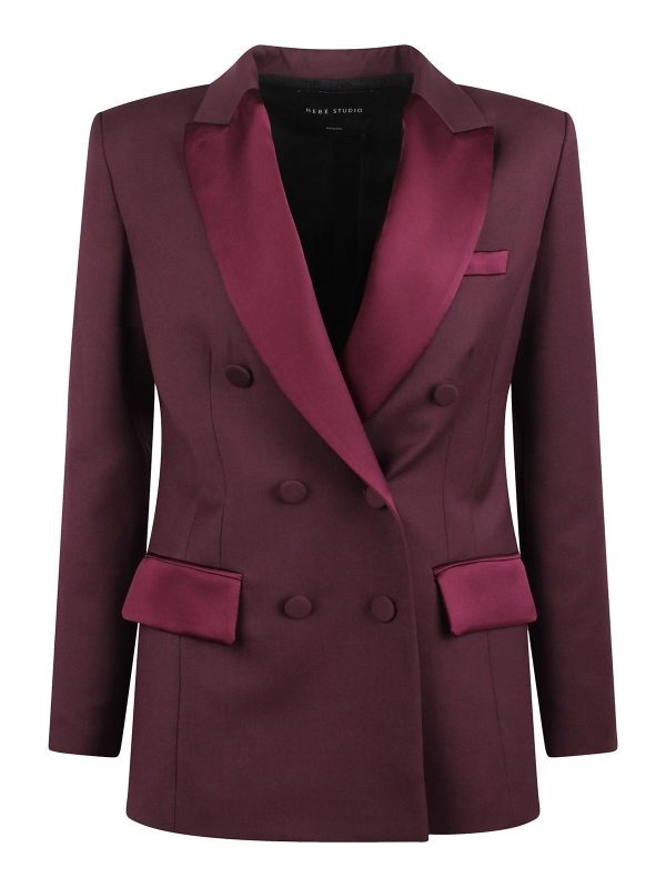 Hebe Studio Blazer - Rouge