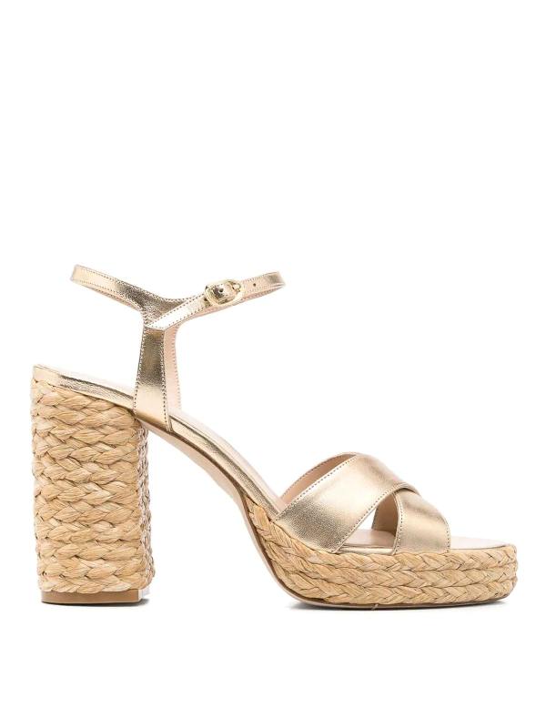 Stuart Weitzman Sandales - Or