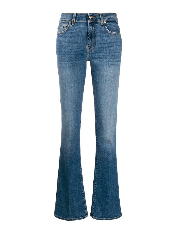 Seven Jean Droit - Bleu