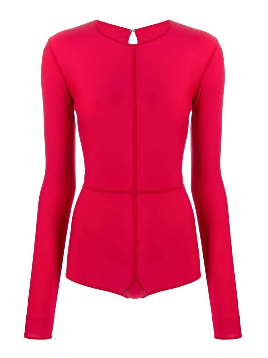 Ann Demeulemeester Top - Rouge