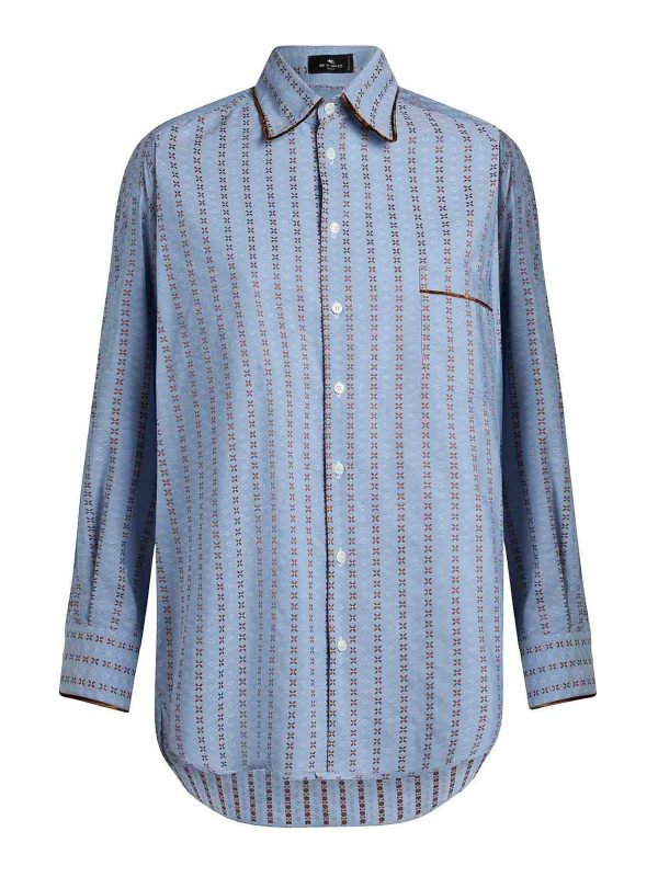 Etro Chemise - Bleu