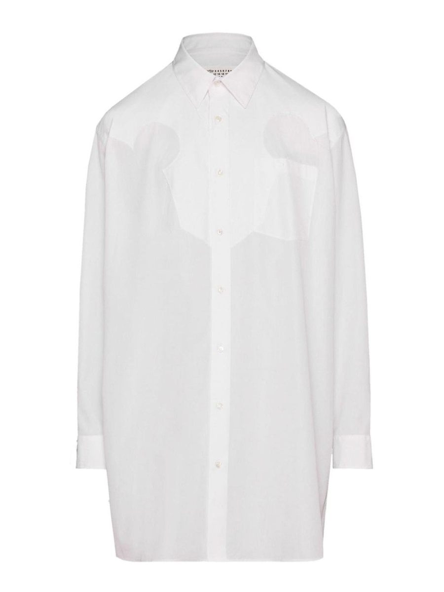 Maison Margiela Robe Courte - Blanc
