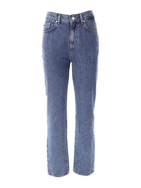 Moschino Jeans Jean Droit - Bleu
