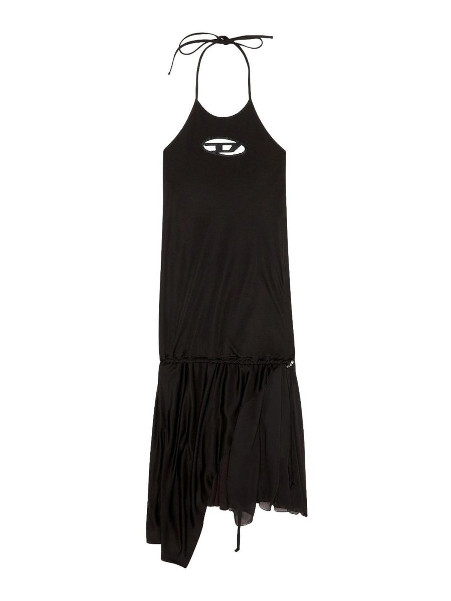 Diesel Robe Courte - Noir
