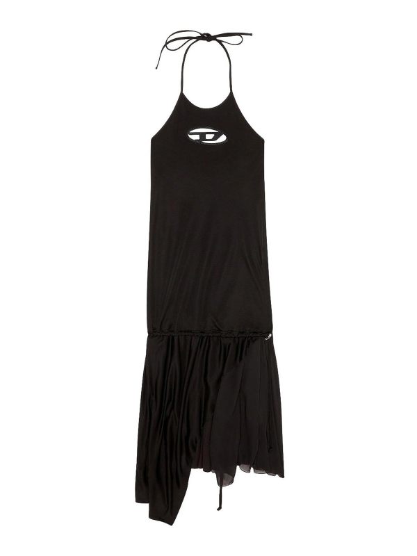 Diesel Robe Courte - Noir