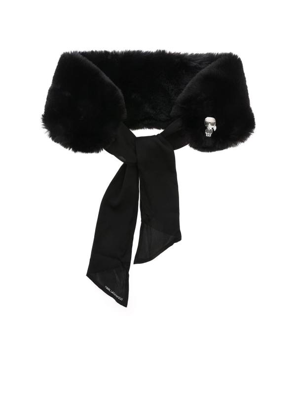 Karl Lagerfeld Écharpe - Noir