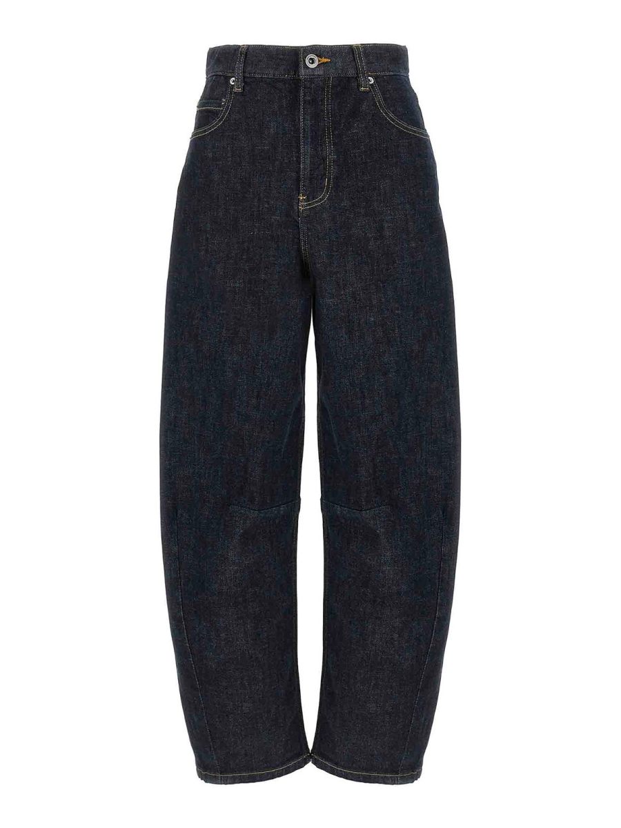 Self Portrait Jean Bootcut - Bleu