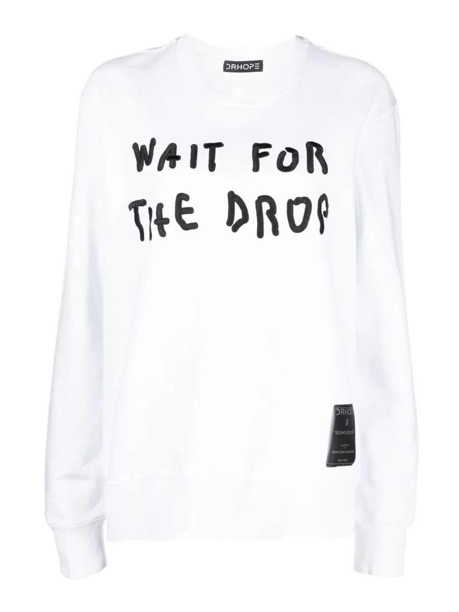 Drhope Pull Col Rond - Blanc